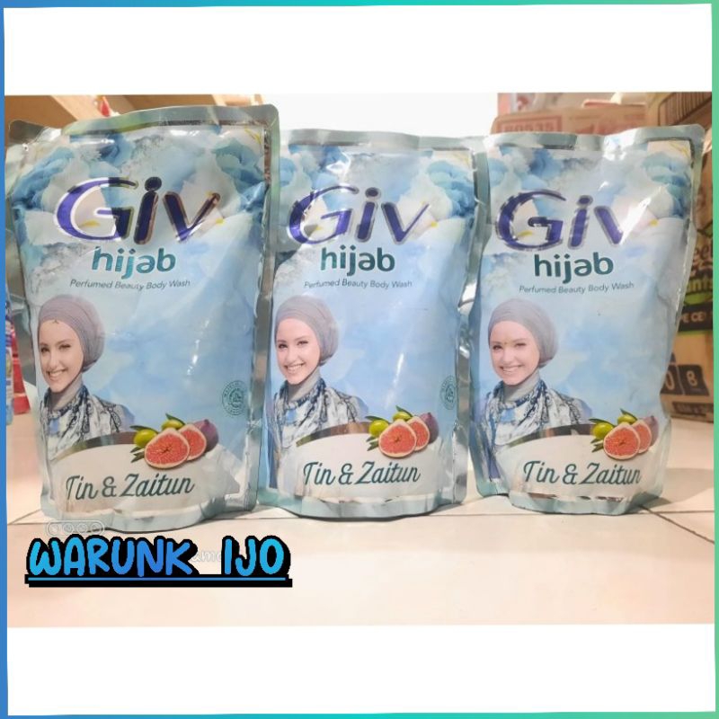 PROMO SABUN GIV CAIR/GIV BODY WASH CAIR/pouch 60ml