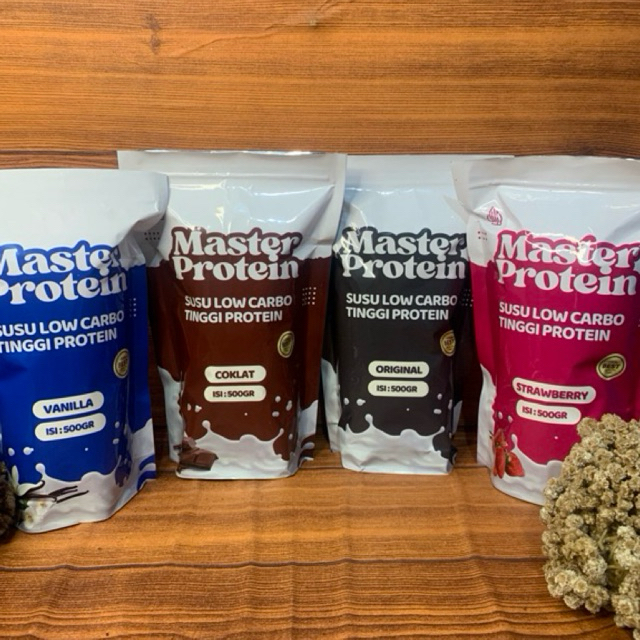 

Susu Master Protein Gemuk Badan Low Carbo