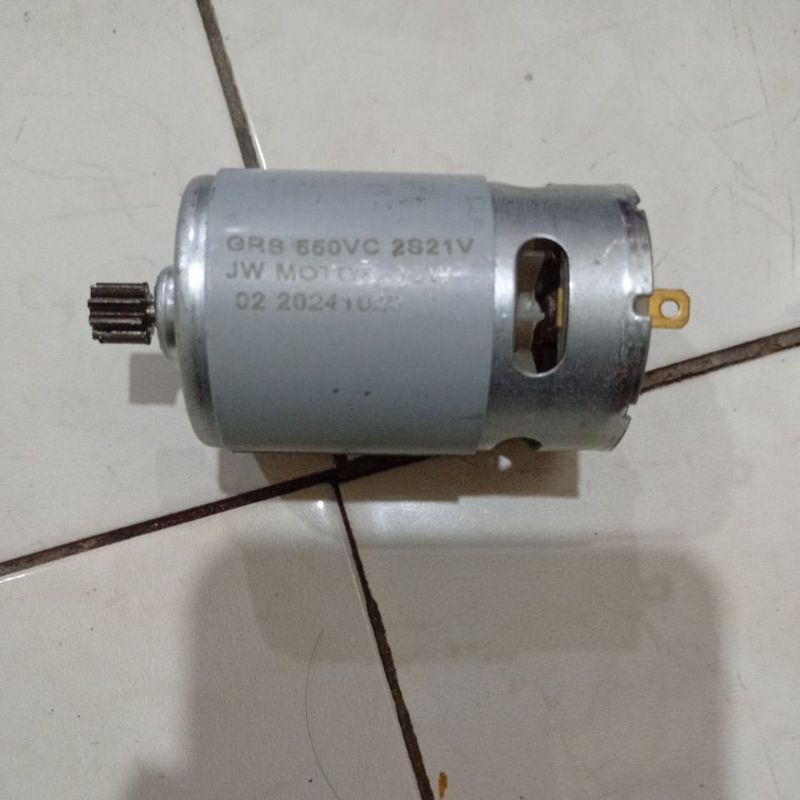 dinamo dc 21 volt atau 9 - 30 volt cabutan mesin bor impact