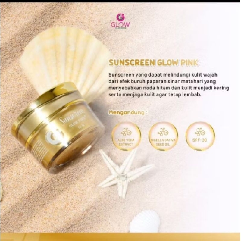 Glafidsya - Suncreen glow pink glafidsya