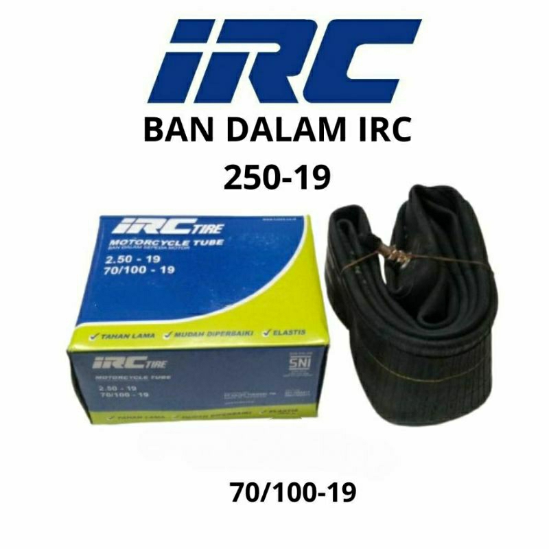 Ban Dalam IRC 250 19 Atau 70 100 19 Ban Dalem Motor Trail Ring 19 KLX 150 Dll