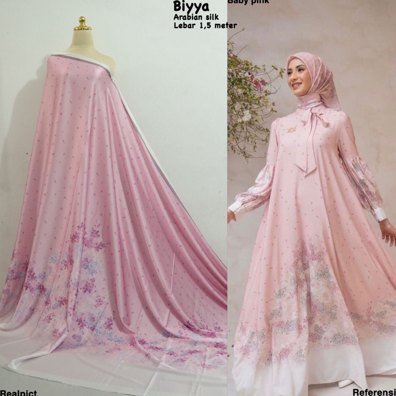 Disc Xtra Kain arabian silk  kain armany silk  kain mewah  kain an