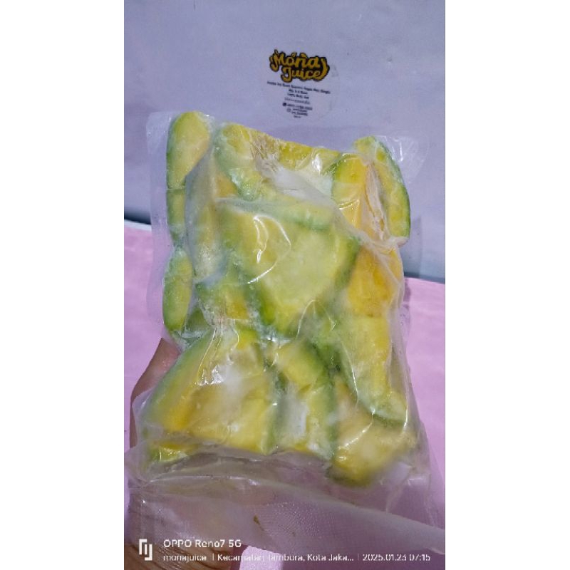 

alpukat Frozen 1 kg 45000
