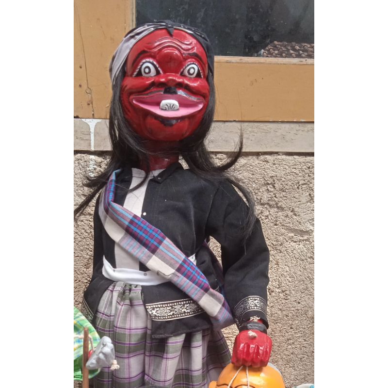 wayang golek cepot ukuran pentas