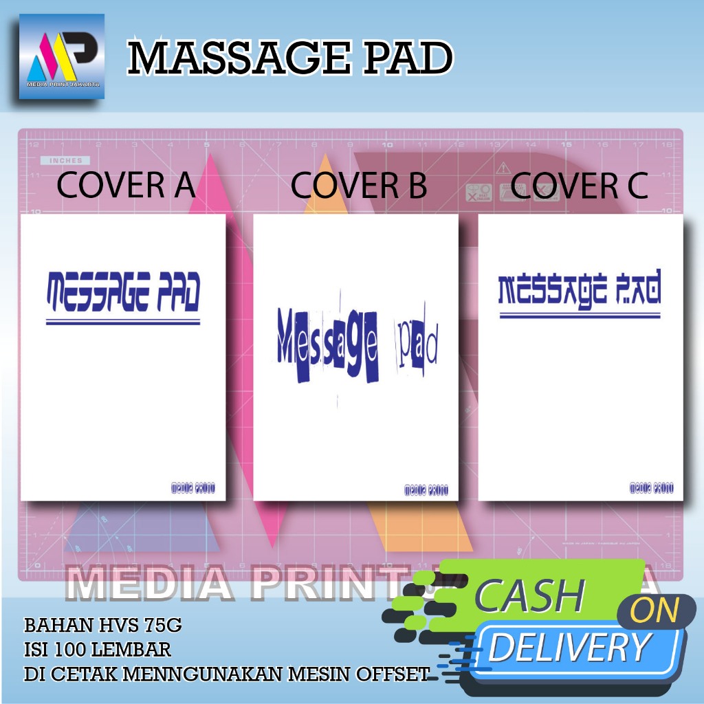 

NOTEPAD POLOS MEMOPAD DESK MEMO MEMO POLOS MEJA 7 X10.5 cm ISI 100 LBR TANPA LEM