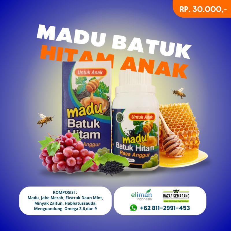 Madu Batuk Hitam Anak Eliman