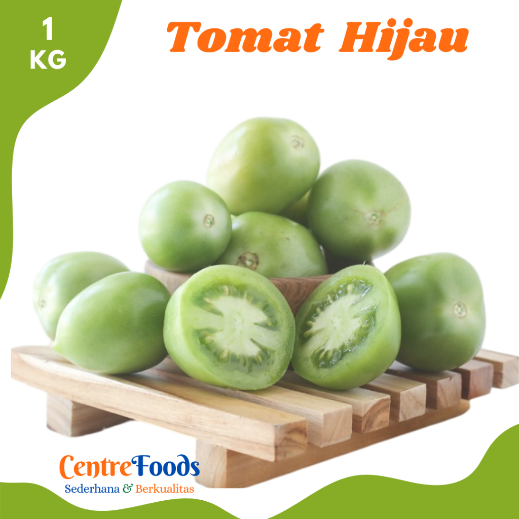 

TOMAT Hijau - Sayur Tomat Ijo Fresh | 1.000gr [ Harga Per KG ]