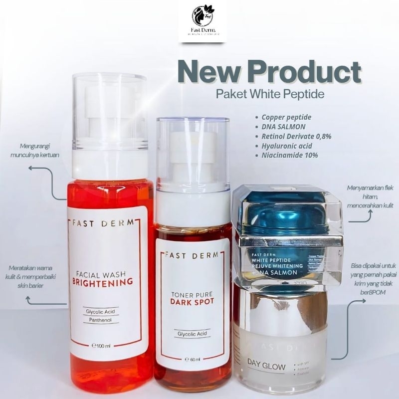 Fast Derm Paket White Peptide