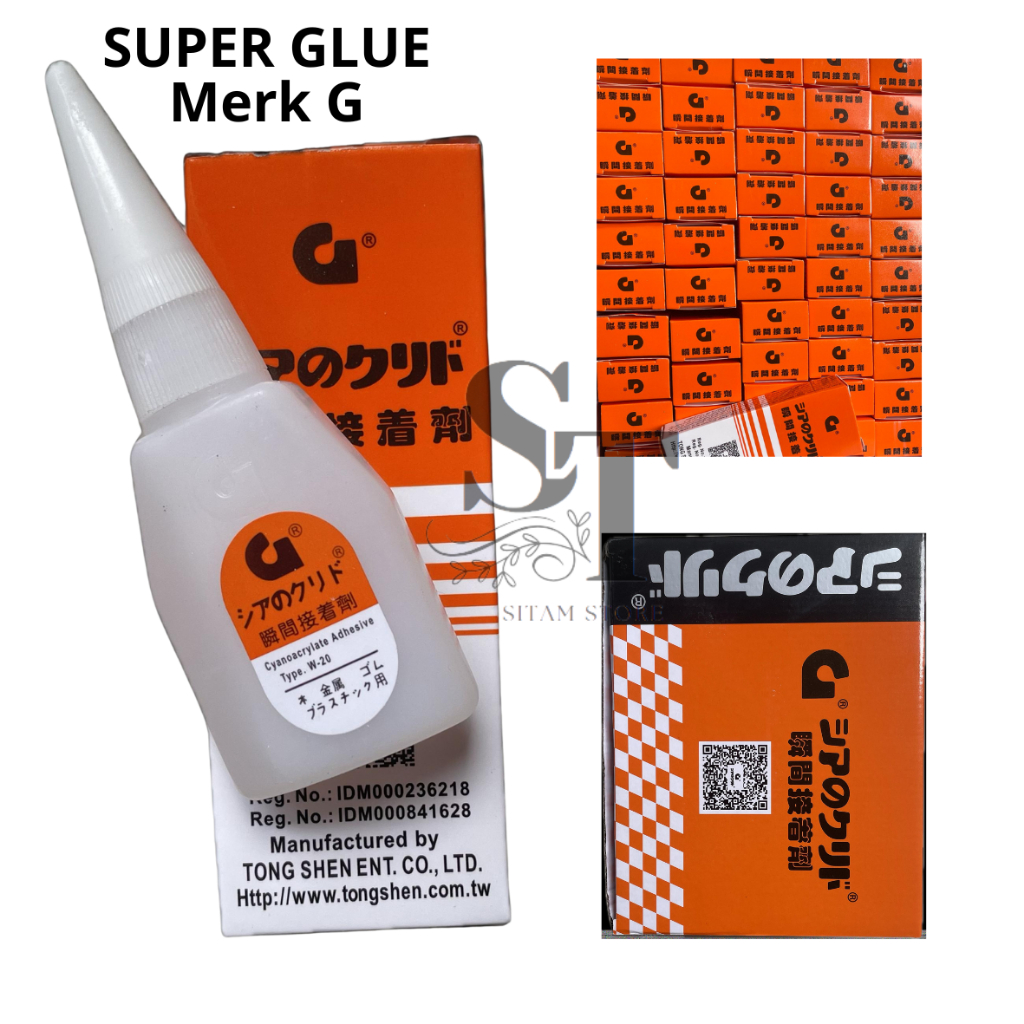 

GROSIR Lem G Original 1 DUS 50 BOTOL Super Glue Lem Korea / LEM SETAN