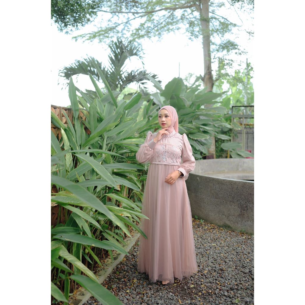 MAZAYA DRESS pesta muslim FAIA.ID