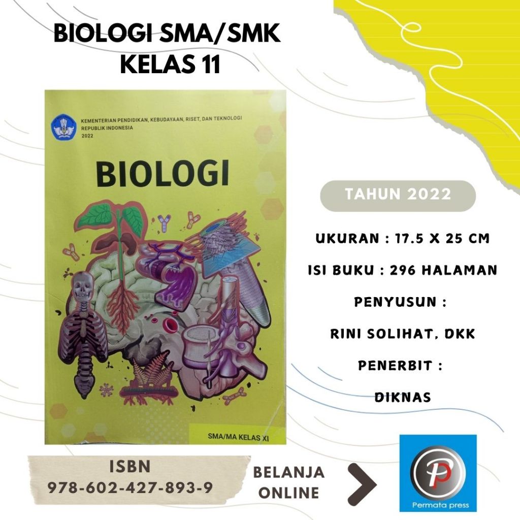 BIOLOGI SMA/MA KELAS 11 - KURIKULUM MERDEKA