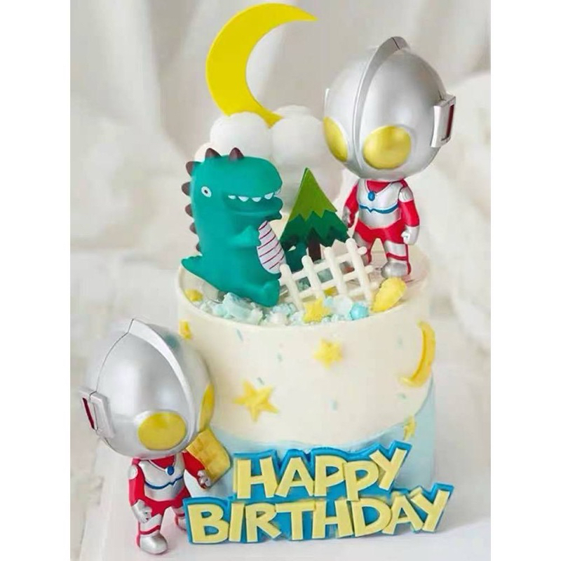 Mainan Robot Ultraman / Mainan Robot UltraHero / topper kue ultraman godzilla monster