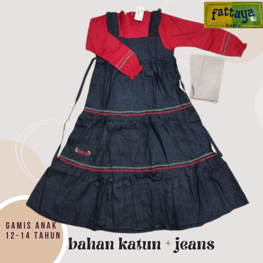 GAMIS FATTAYA NABILA / GAMIS FATTAYA TERBARU / GAMIS FATTAYA ORI/ GAMIS ANAK TERBARU 2025 / GAMIS AN