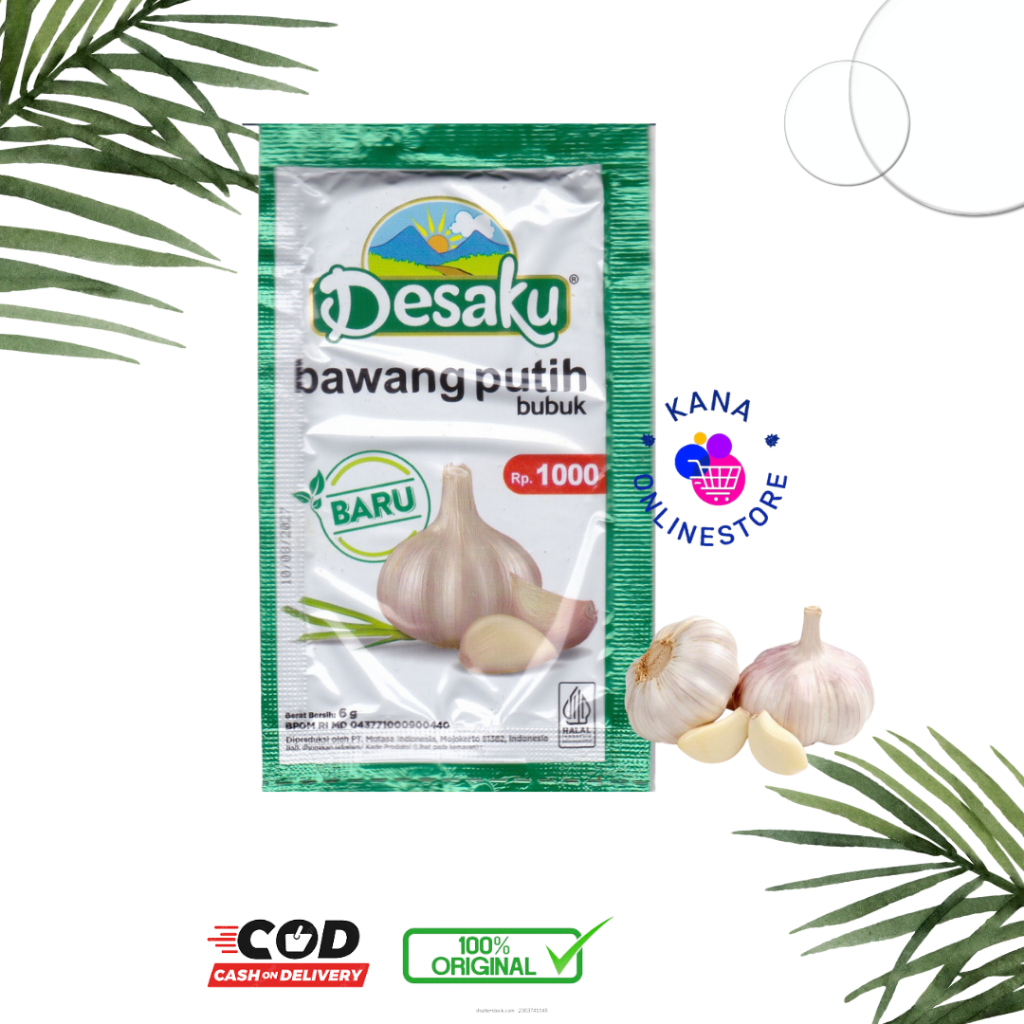 

Desaku Bawang Putih Bubuk 12x6gr (barang baru, exp 2027)