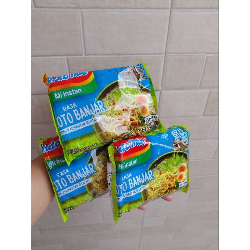 

Indomie RASA SOTO BANJAR Khas KALIMANTAN SELATAN 3.500+Admin Shopee 13%+Admin Live 3%