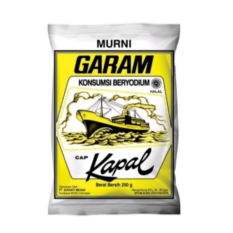 

Garam Cap Kapal Murni 250g