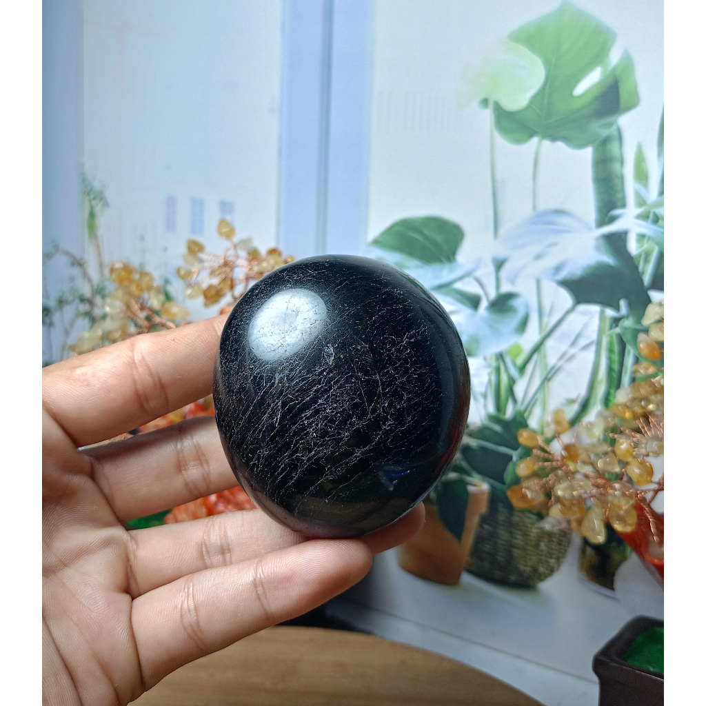 Batu Natural Black Tourmaline Palm (5)