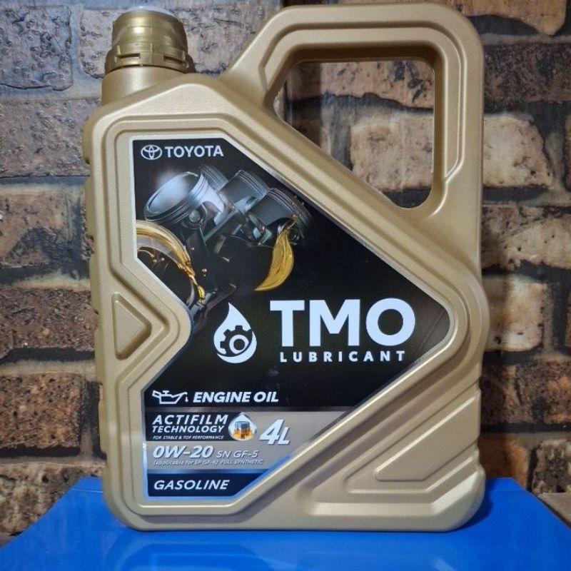 OLI MESIN TMO 0W-20 SN GF-5 FULL SYNTHETIC FORMULA GASOLINE 4 LITER