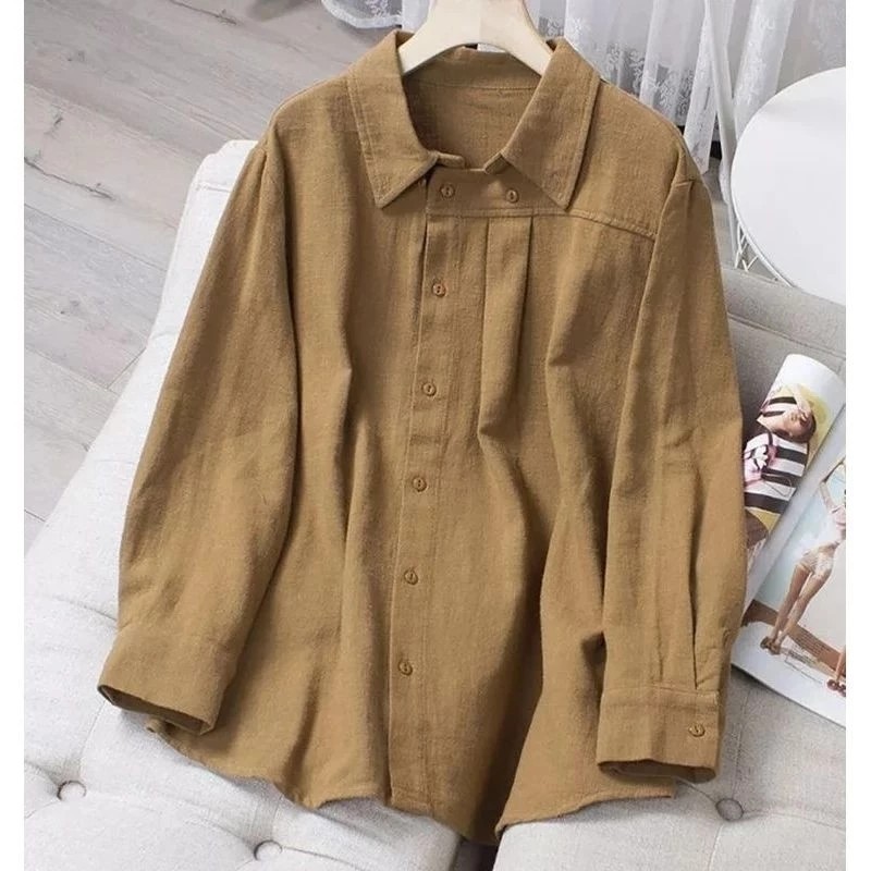 Kemeja Wanita Linen - Jane Blouse -  Atasan Baju Wanita - Blouse Linen Wanita