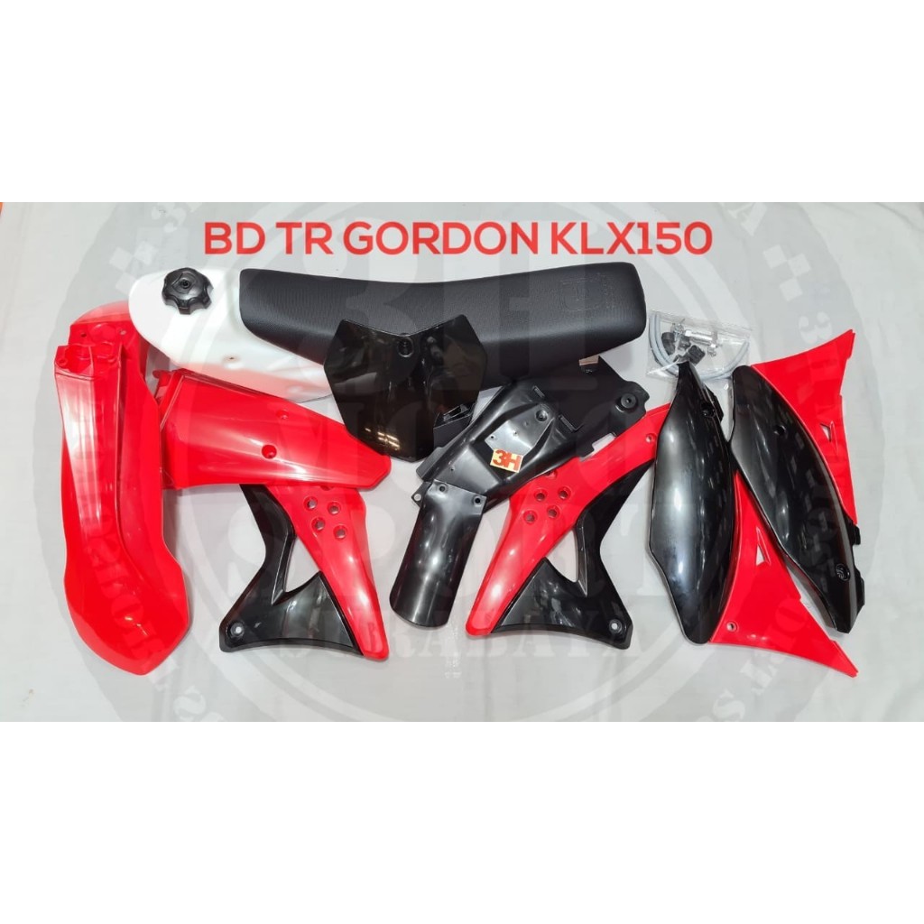 BODY TRAIL GORDON KLX150 MERAH