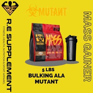Mutant Mass 5lbs Gainer Susu Penambah Berat Badan Original