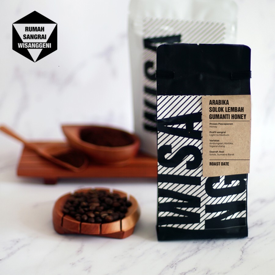 

Arabika Solok Lembah Gumanti Honey 200 gram Wisang Kopi