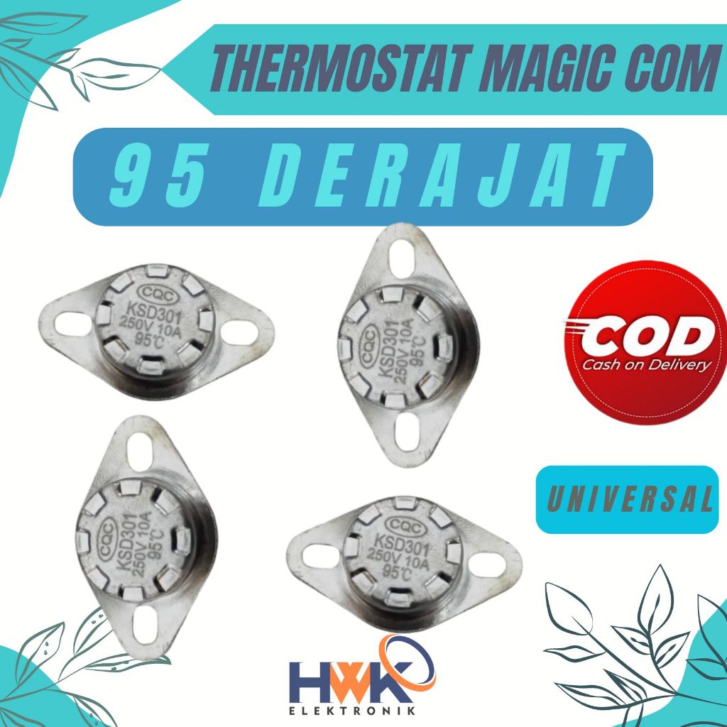 Thermostat Rice Cooker 95° / Bimetal Dispenser / Magicom Universal / Thermostat magic com 95 derajat