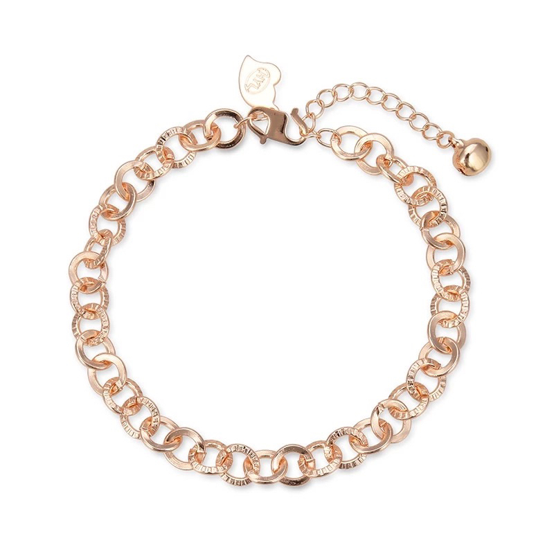 HYL JEWELRY COD Couple Gelang Titanium Wanita Anti Karat Emas