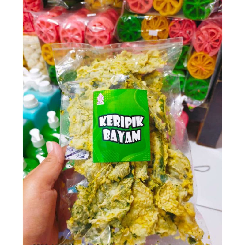 

keripik bayam/snack/cemilan
