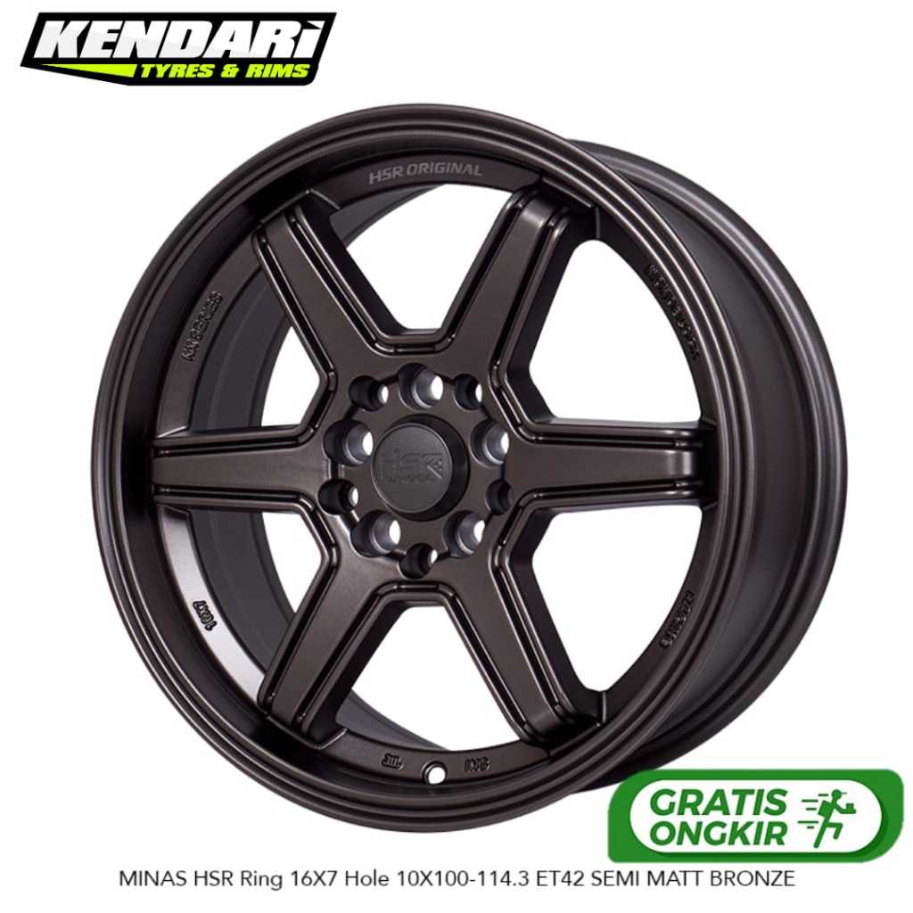 Velg HSR MINAS Ring 16 Untuk Mobil Sienta Avanza New Ertiga Apv R16