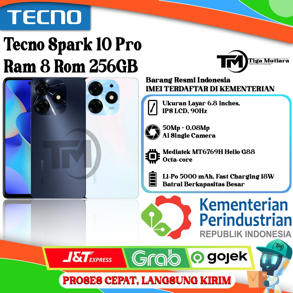 Tecno spark 10 Pro Ram 8 Rom 256GB