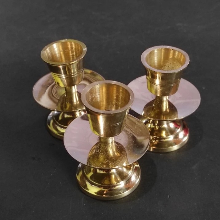 Tempat Lilin Kuningan Termurah/ Candle Holder Kuningan/ Tempat Lilin Antik