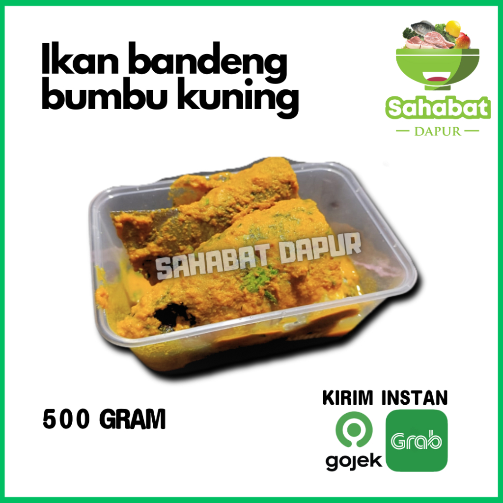 

Ikan Bandeng Bumbu Kuning 500 gram