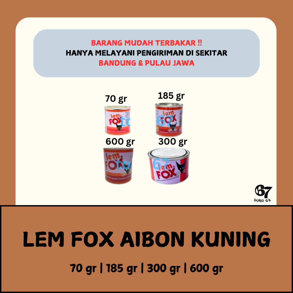 

LEM FOX AIBON KUNING