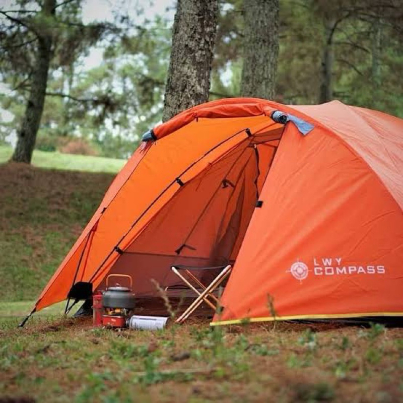 tenda compass fiber 4 tenda compass Iwy tenda compas 4p double layer