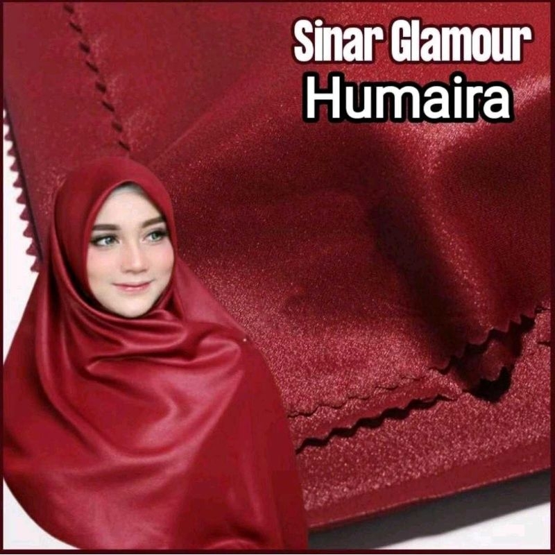 HUMAIRA-Hijab Segiempat Sinar Premium Standar/Kerudung segiempat Sinar Premium Standar