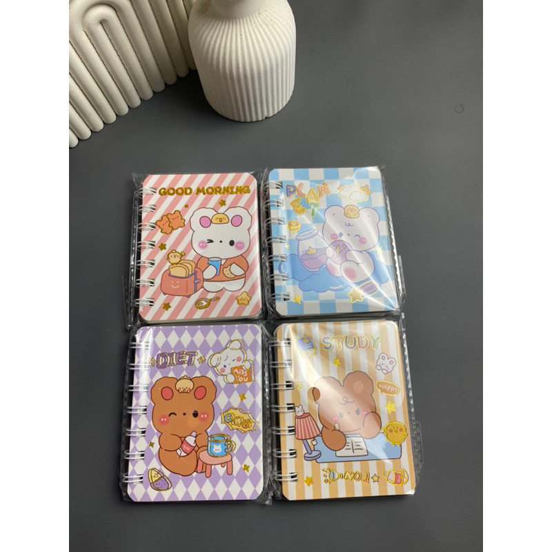 

Note Book Ring A7 Motif Karakter Lucu Isi 78 Lembar