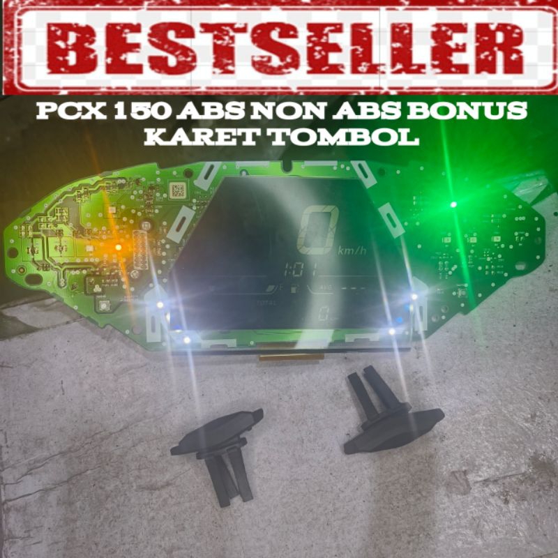 MESIN DAN LCD SPEDOMETER PCX 150 ABS NON ABS NEW PCX 150 K97 PAPAN PCB ODO METER SPIDOMETER SPEDO PC