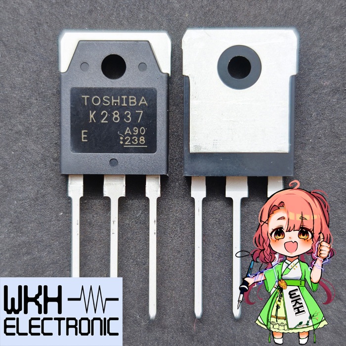 K2837 Mosfet 500V 20A Toshiba To-3p 2SK2837 Transistor Fet K 2837