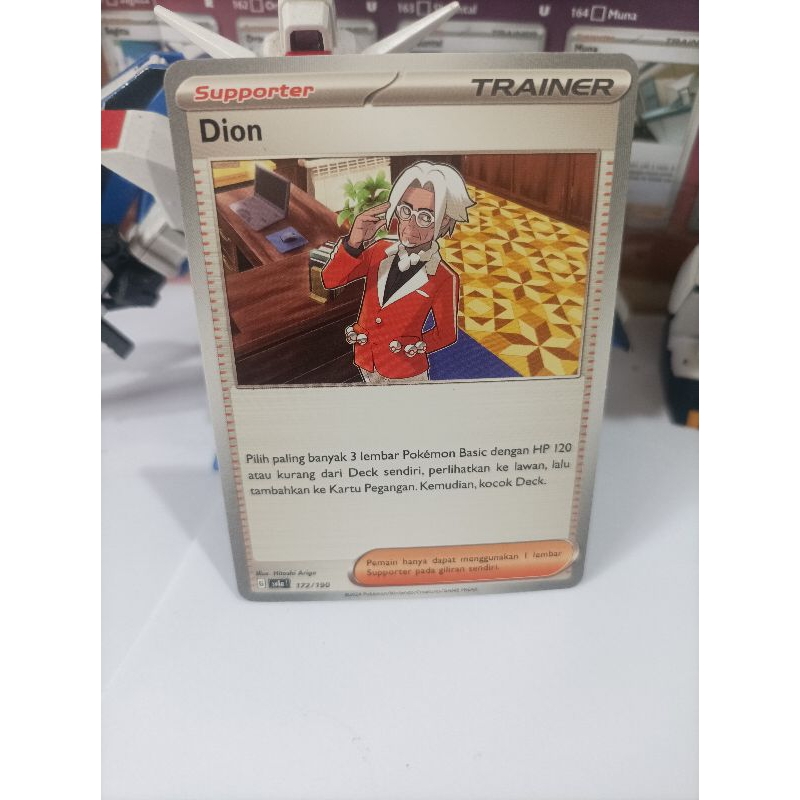 Dion 172/190 - Supporter - Pokemon TCG Indonesia