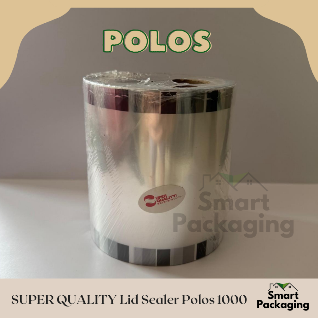 [ISI 1000 PCS] SUPER QUALITY Lid Cup Sealer POLOS / Tutup Sealer Minuman Kemasan / Tutup Gelas Plast