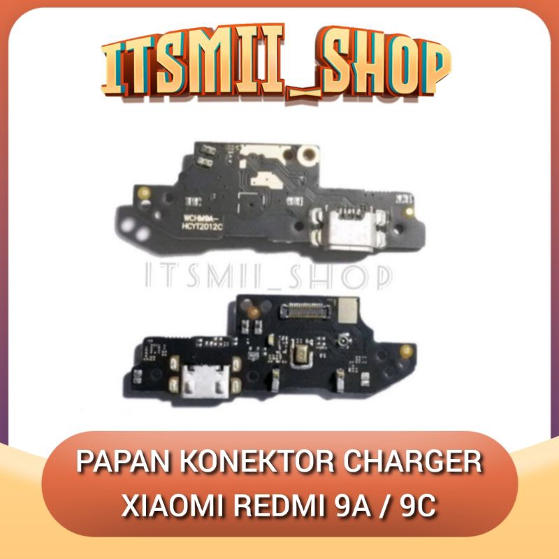 FLEXIBLE BOARD CONECTOR KONEKTOR CHARGER PAPAN CAS XIAOMI REDMI 9A 9C