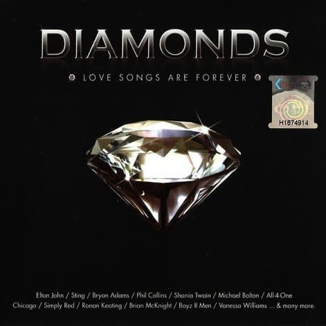 CD MUSIC DIAMONDS LOVE SONG ARE FOREVER CD 1&2