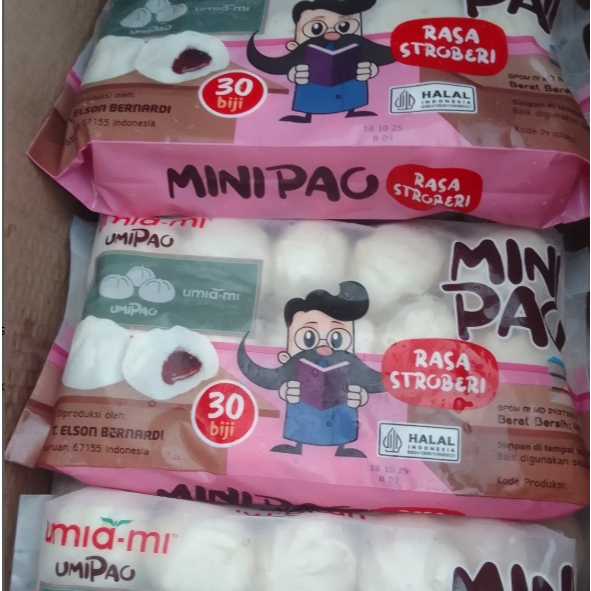 

Minipao Umiami Rasa Strawberry Frozen Food