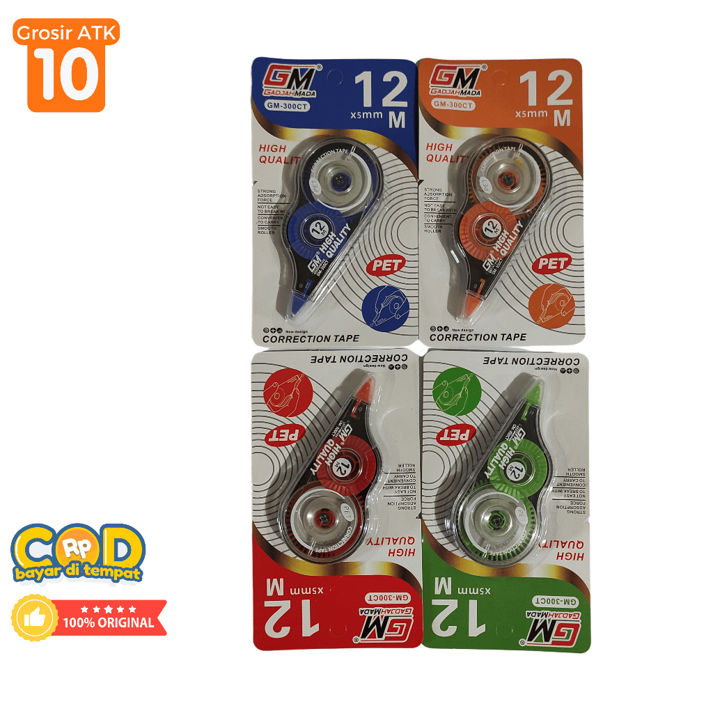 

CORRECTION TAPE/TIPE X GM 300