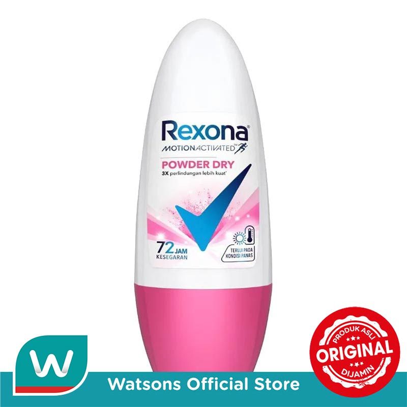 Rexona Women Deodorant Anti-Perspirant Roll On Powder Dry 45ml