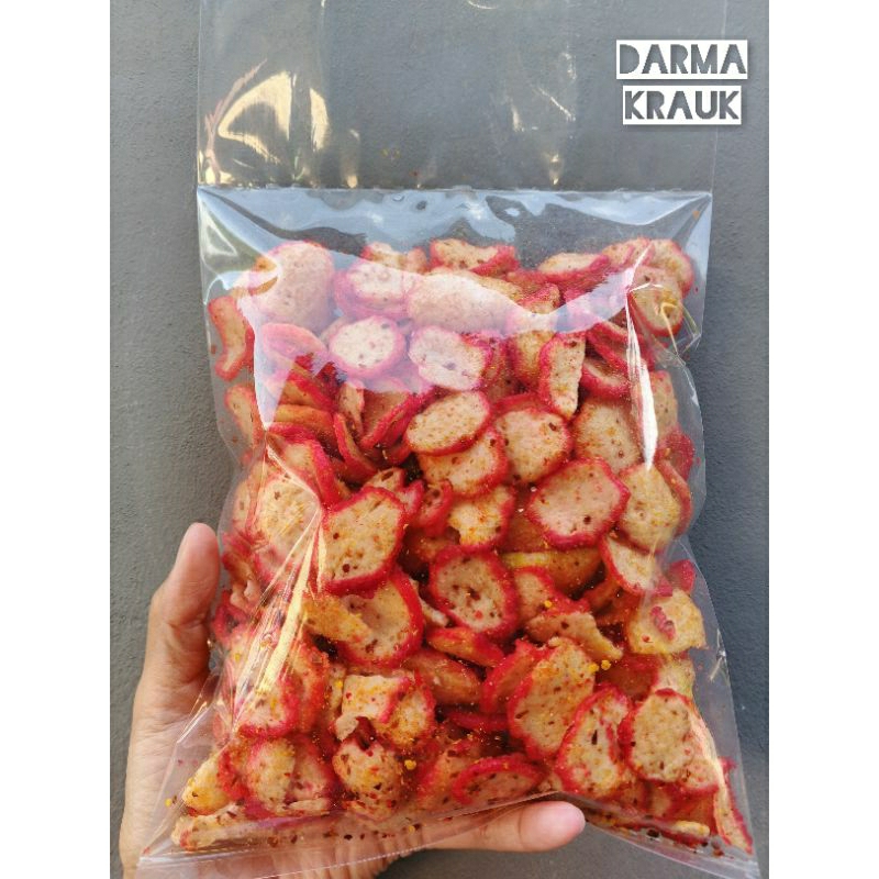 

KERUPUK SEBLAK KENCUR PEDAS GURIH - Darma Krauk