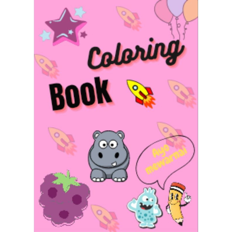 

book mewarnai, buku gambar pdf