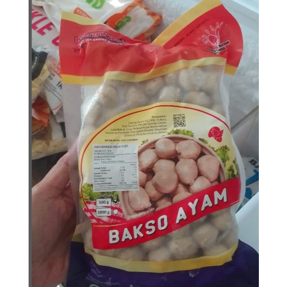 

Karawaci Bakso Ayam Kerikil 500 gr Frozen Food