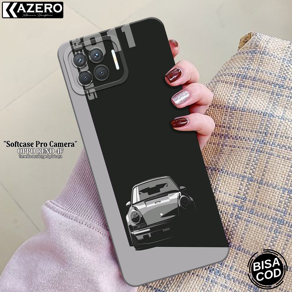 Softcase Pro Camera OPPO RENO 4F - Fashion Case Mobil - Case OPPO RENO 4F Terbaru - Casing OPPO RENO